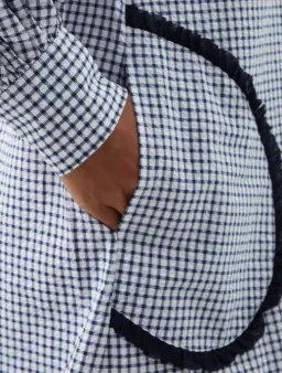 Lee Mathews Olive Mini Shirt Dress Print Size 16 for rent on The Volte - image 5