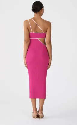 San Sloane Nathalya Midi Dress Pink Size Small/Au 8 for rent on The Volte - image 3