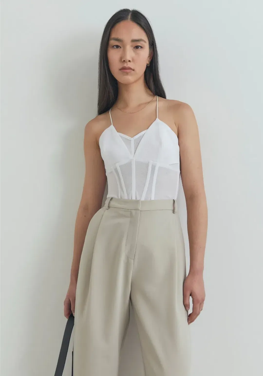 Viktoria and Woods Sigma Corset Bustier White Size 1 / AU 8 for rent on The Volte - main image