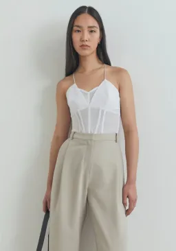 Viktoria and Woods Sigma Corset Bustier White Size 1 / AU 8 for rent on The Volte - image 4