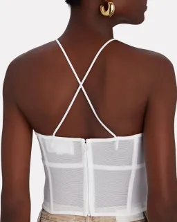 Viktoria and Woods Sigma Corset Bustier White Size 1 / AU 8 for rent on The Volte - image 3