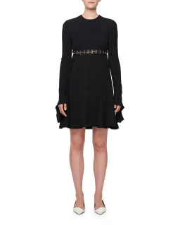 Proenza Schouler Hook And Eye Dress Black Size AU 8 for rent on The Volte - image 2