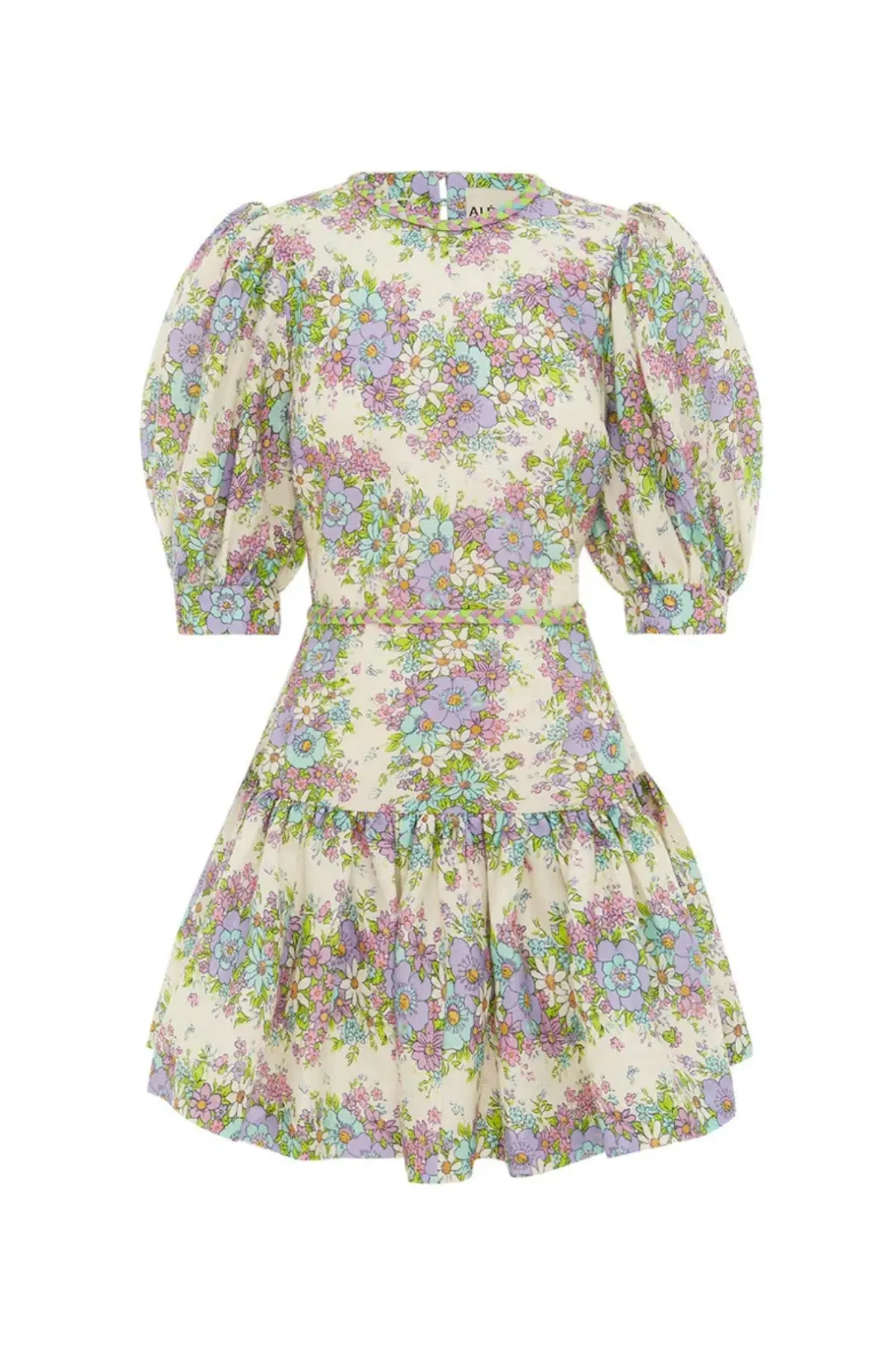 Alemais Alamos Agnes Mini Dress Cream Size AU 12 - Image 5