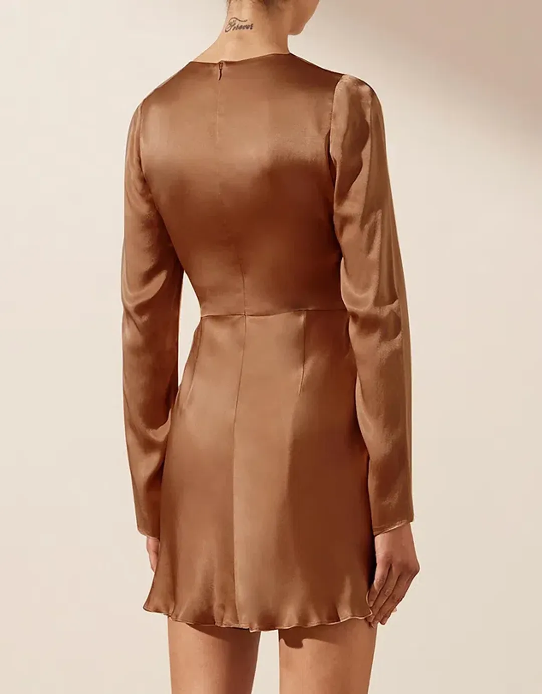 Shona Joy Felicity Long Sleeve Mini Dress size 14 for rent on The Volte - main image