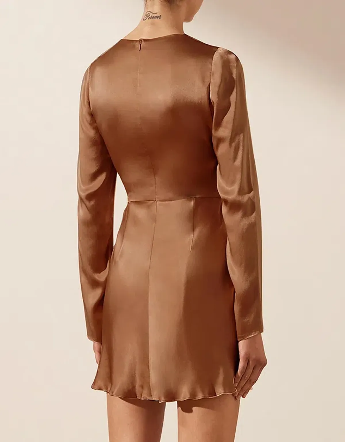 Shona Joy Felicity Long Sleeve Mini Dress size 14 - Image 2