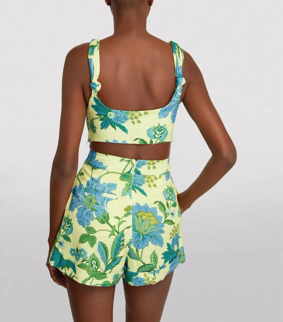 Sir the Label Alexandre Knot Bralette Marguerite Floral Print Size 2/AU 10 for rent on The Volte - main image