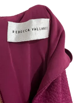 Rebecca Vallance Diana Midi Dress Grape Size 8 for rent on The Volte - image 4