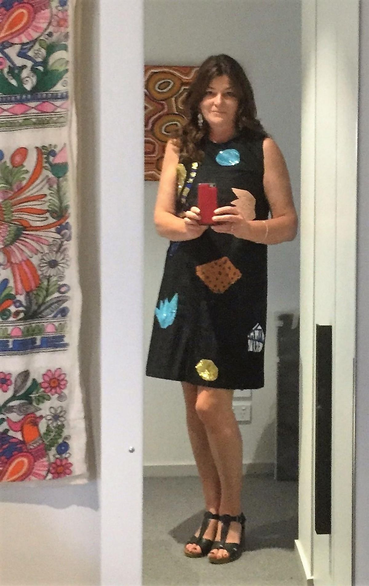 Gorman - Fleur Noir Sequinned Dress - Image 5