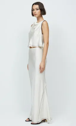 Bec & Bridge Evangeline Top and Maxi Skirt Set White Size 6 for rent on The Volte - image 2
