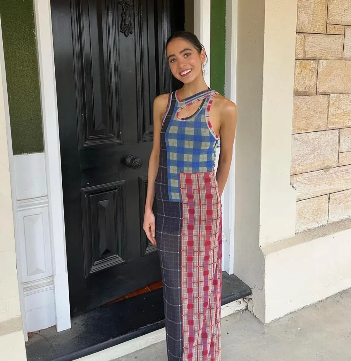 Ottolinger Mesh Tank Maxi Dress Multi-colored Size M / AU 10 for rent on The Volte - main image