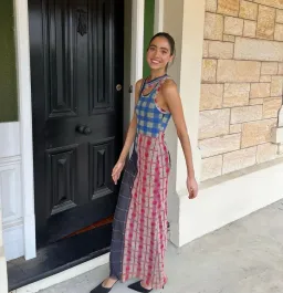 Ottolinger Mesh Tank Maxi Dress Multi-colored Size M / AU 10 for rent on The Volte - image 2