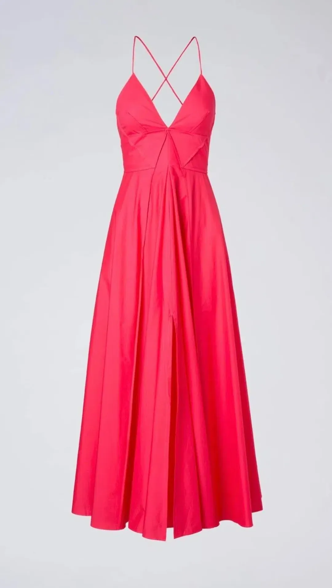 Scanlan Theodore Parachute Strappy Dress in Fuchsia Pink Size AU 12 for rent on The Volte - main image