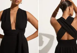 Faithfull The Brand Tropiques Maxi Dress Black Size 12 for rent on The Volte - image 5