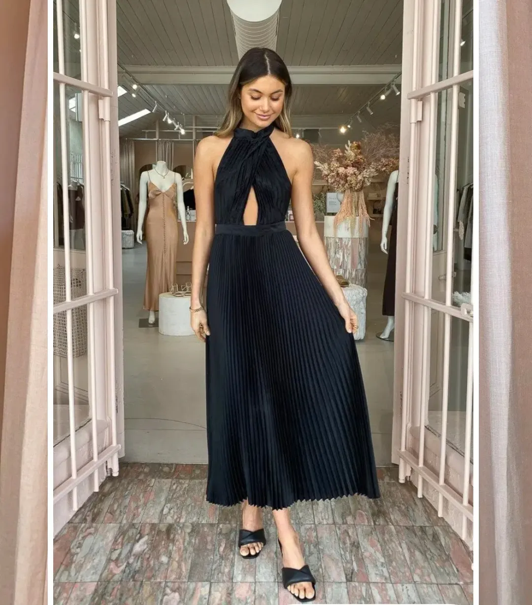 L'Idee Renaissance Gown Black Size AU 8 for rent on The Volte - main image