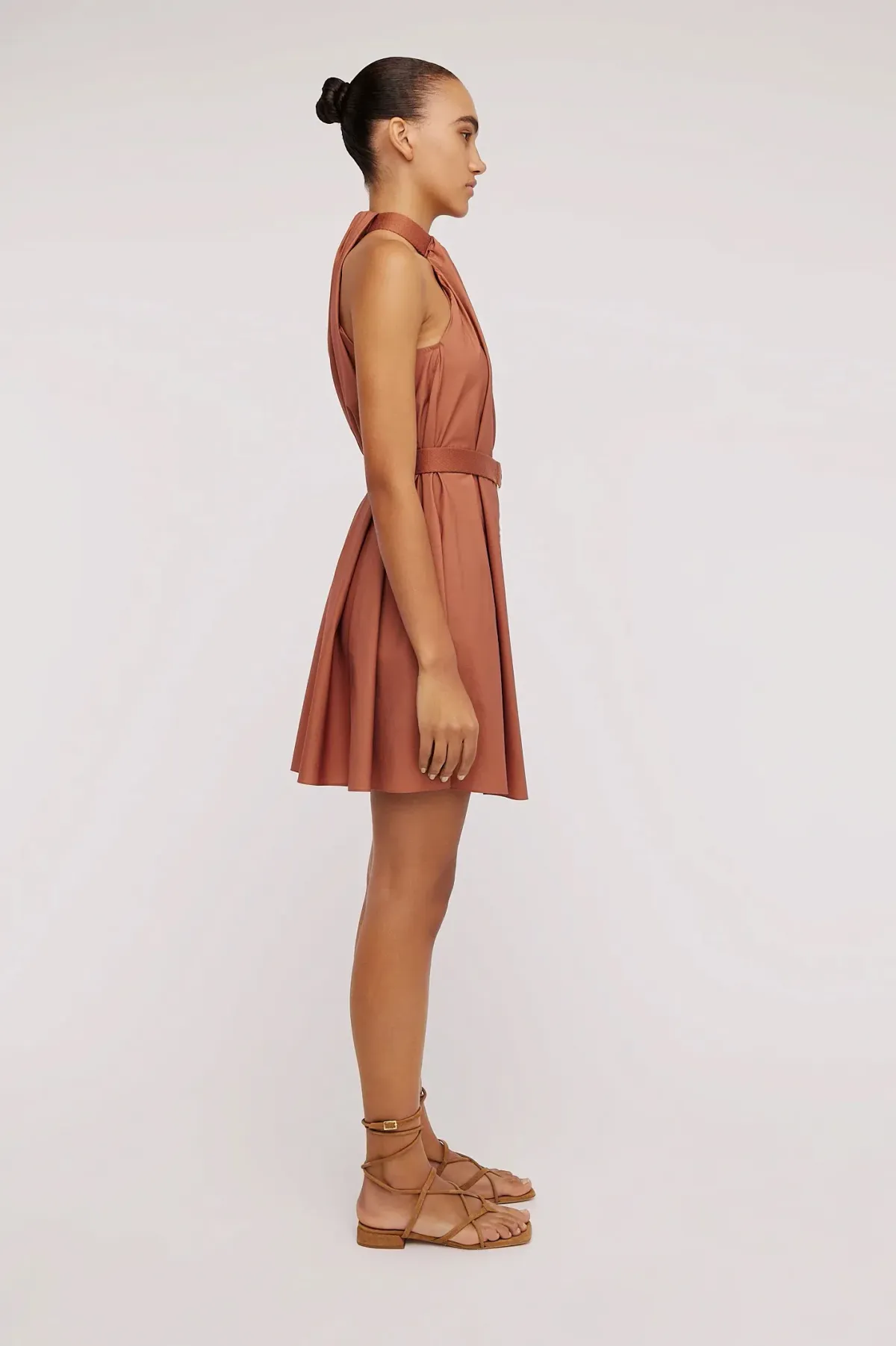 Scanlan Theodore Parachute Cotton Strapping Mini Sienna Brown Size AU 6 - Image 3