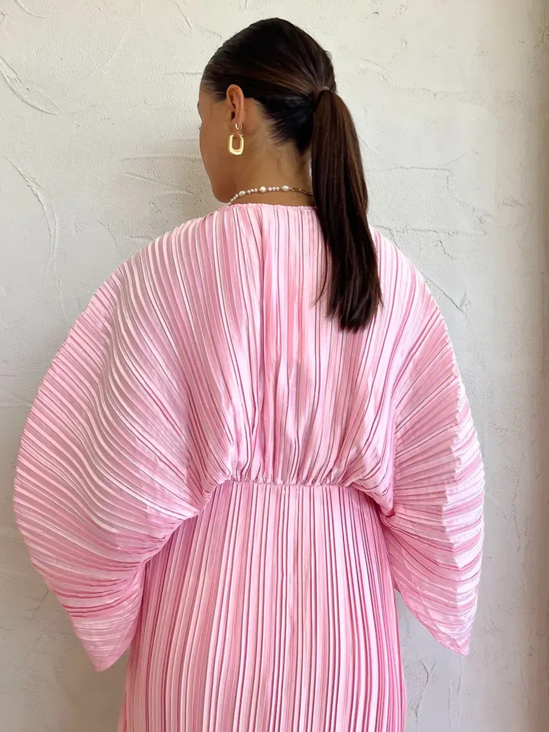 Sonya Gianna Dress In Dusty Rose Pink Size AU 8 for rent on The Volte - main image