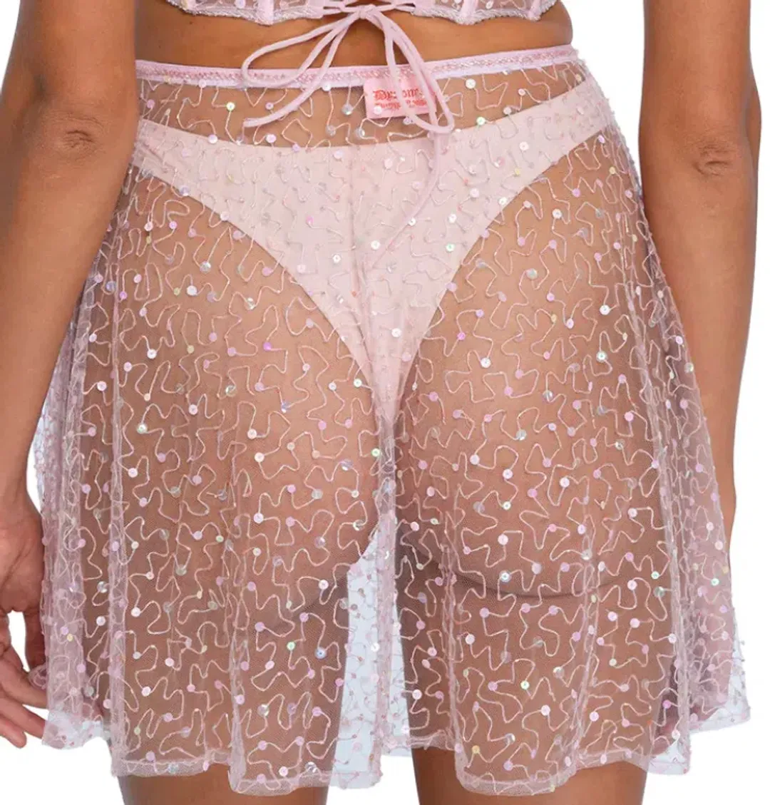 Dyspnea Baller-ina Mini Skirt Pink Size S/ AU 8 for rent on The Volte - main image