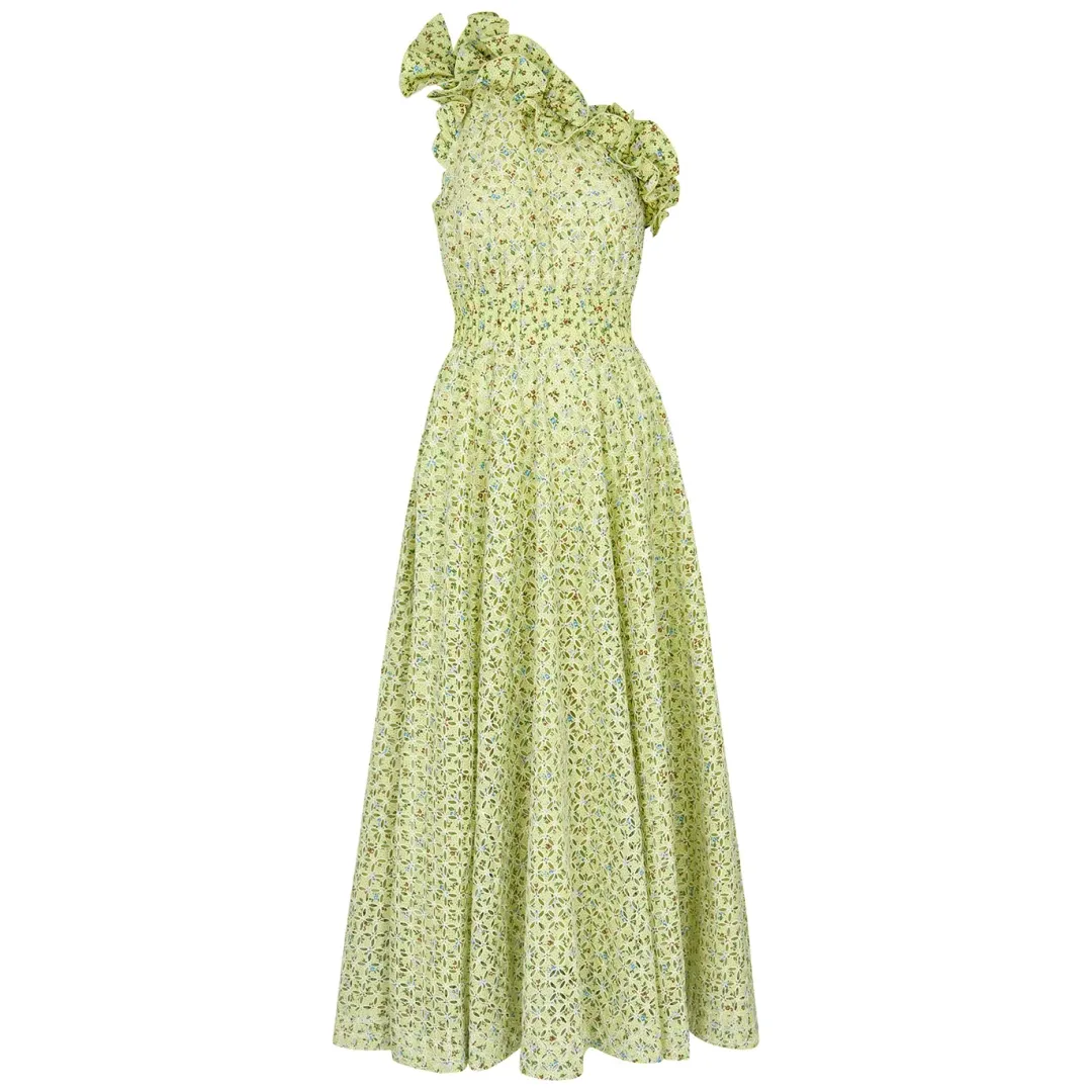 Alemais - Maeve Dress - RARE - One shoulder - Size 14 (fits 14 - 16 easily) for rent on The Volte - main image