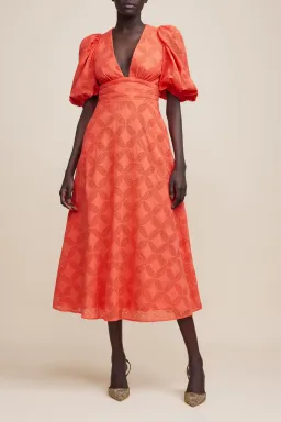 ACLER - he Hamilton Dress in Watermelon Red - Size 12 for rent on The Volte - image 1