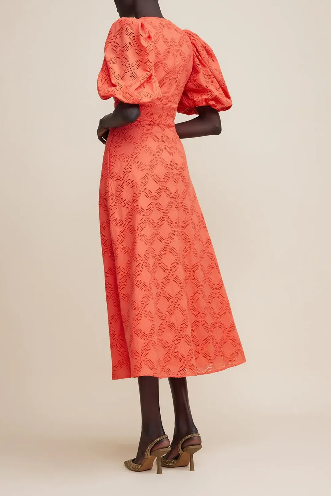 ACLER - he Hamilton Dress in Watermelon Red - Size 12 for rent on The Volte - main image