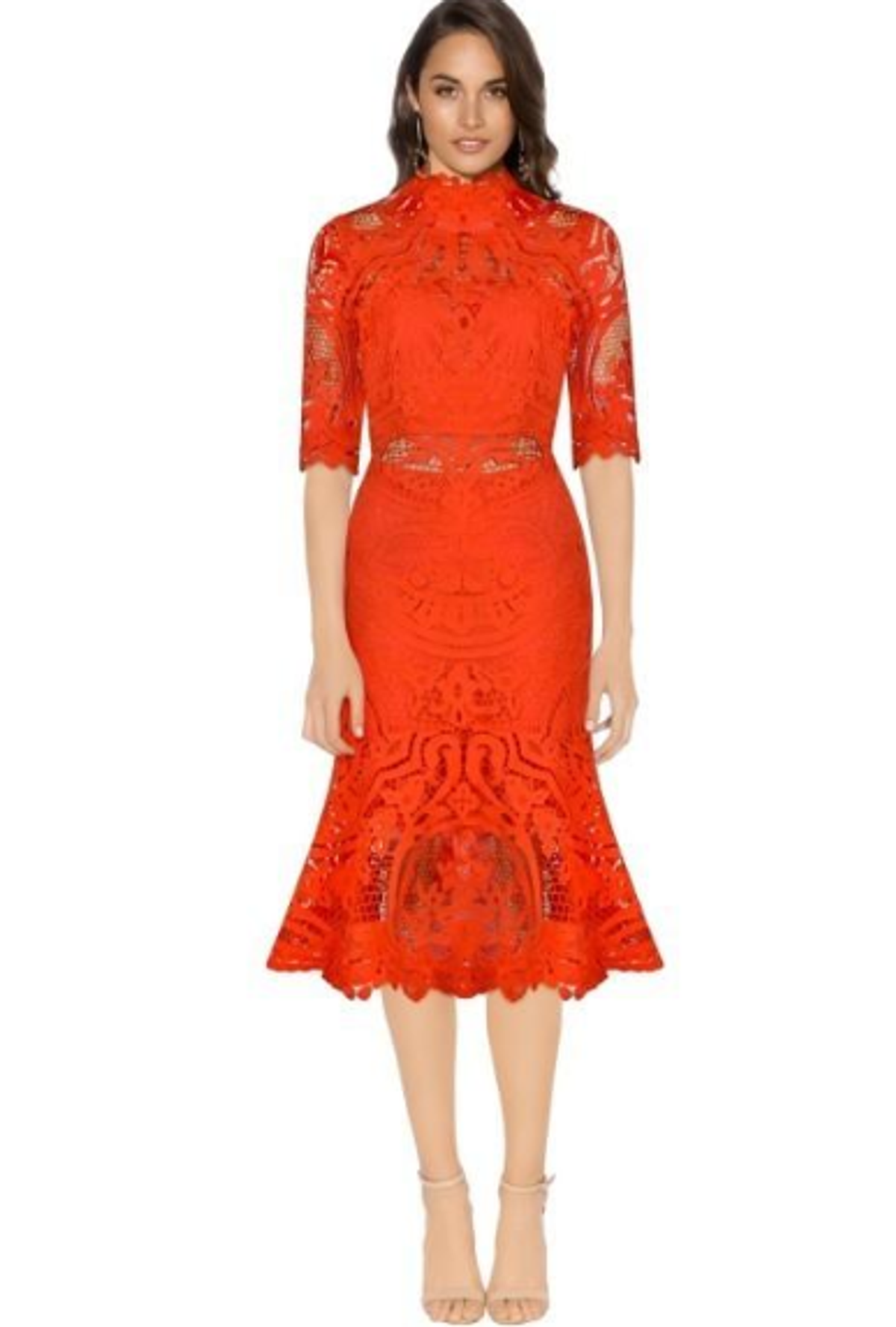 Thurley Eternity Dress Red Size 6 - Image 1