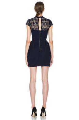 Nicholas - Ivy Lace Knit Corset Dress for rent on The Volte - image 3