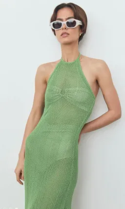 Viktoria & Woods Kryptonite Dress In Emerald Size 10 for rent on The Volte - image 2