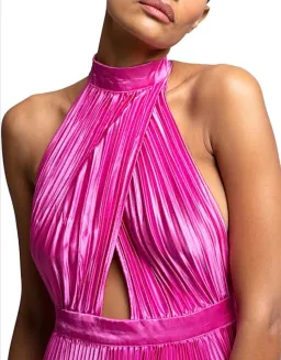 L'Idee Renaissance Mini Dress in Flamingo Size 10 / M for rent on The Volte - image 6