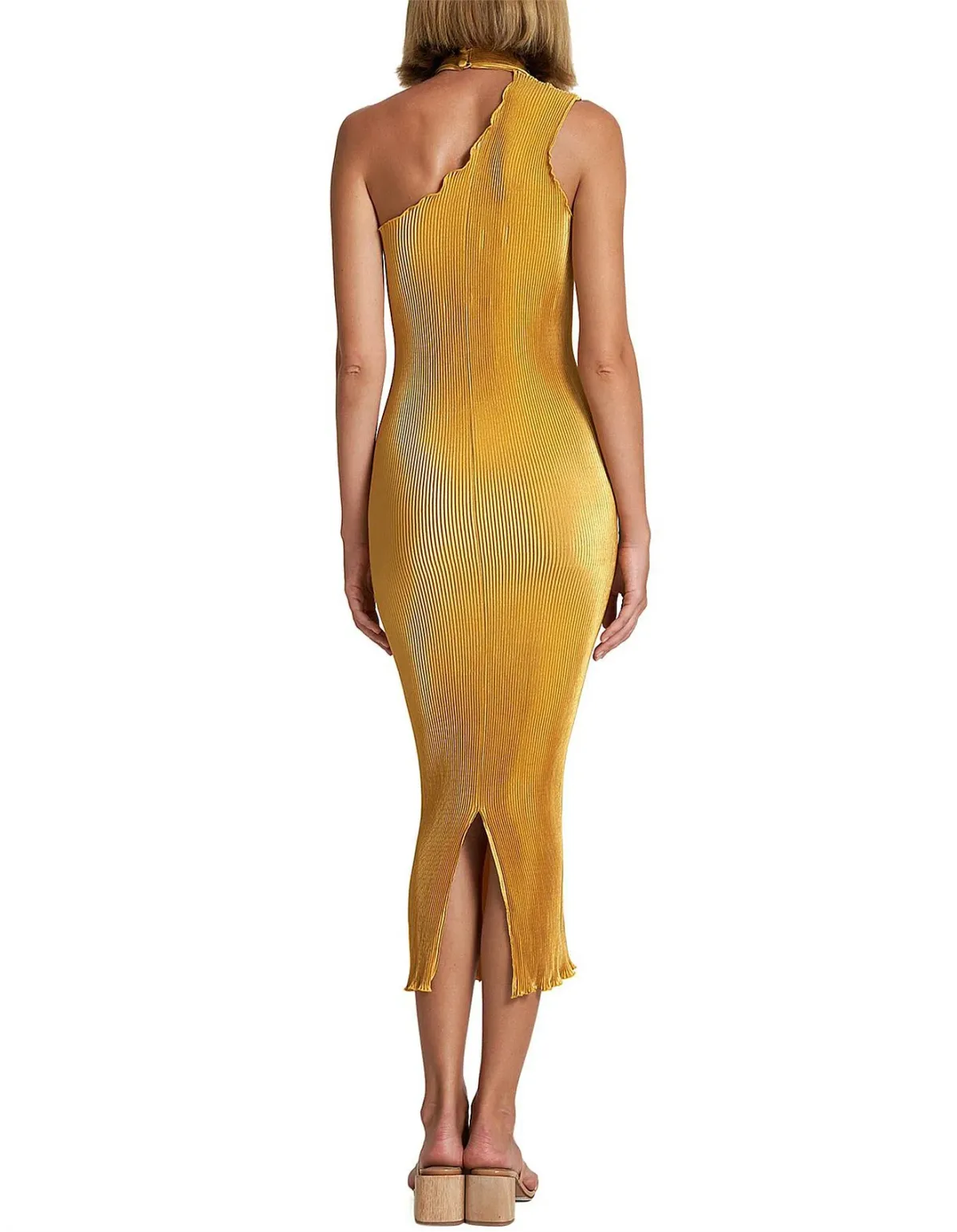 L'Idee Soiree 90’s Gown In Marigold Size AU 10 - Image 2
