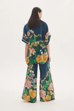 Alemais Lyla Pant and Shirt Set Floral Size 8 for rent on The Volte - image 2