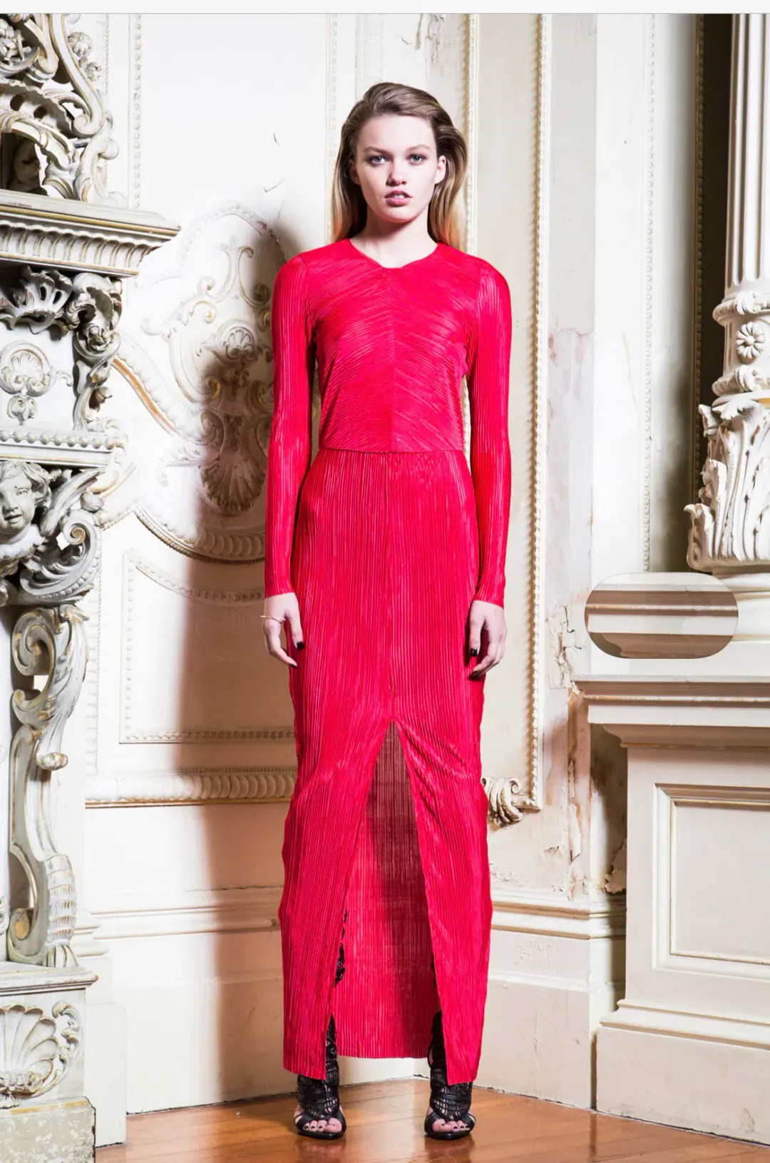 Asilio Honey I’m Good Dress Red Size 6 for rent on The Volte - main image