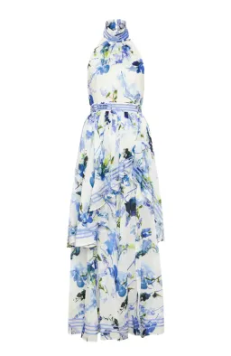 Aje Sienna Maxi Dress Lavenders of Provence Print Size 12 for rent on The Volte - image 5
