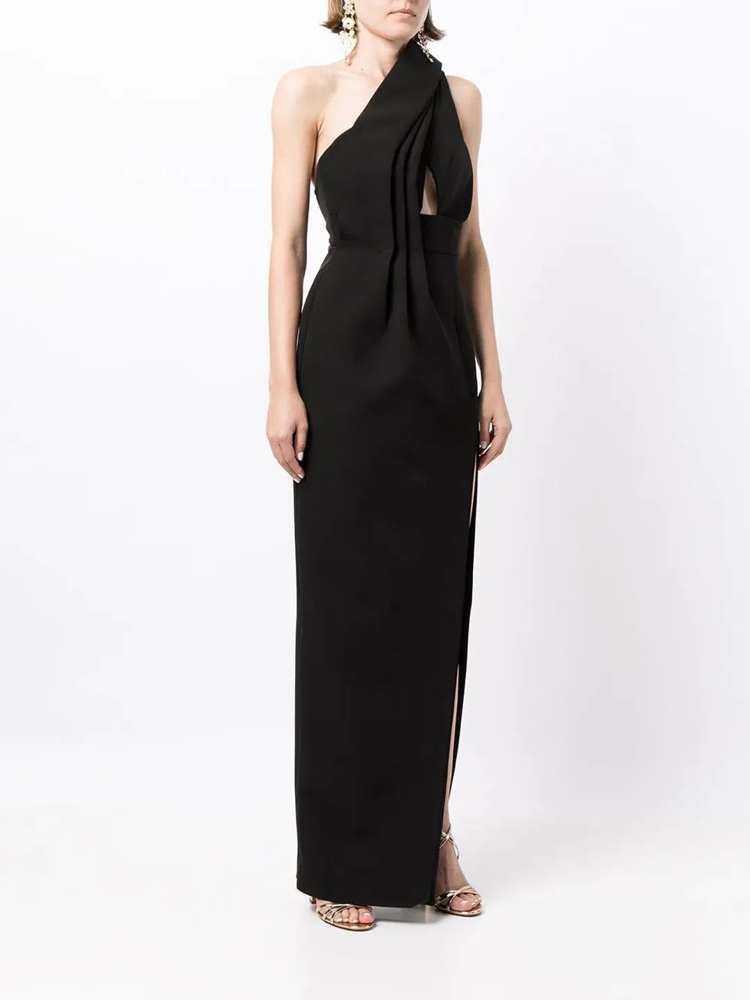 Rachel Gilbert Apollo Gown Black Size 1 / AU 8 for rent on The Volte - main image