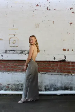 Bec & Bridge Fleur Dress Silver Size 8 for rent on The Volte - image 5