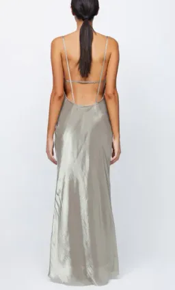 Bec & Bridge Fleur Dress Silver Size 8 for rent on The Volte - image 2