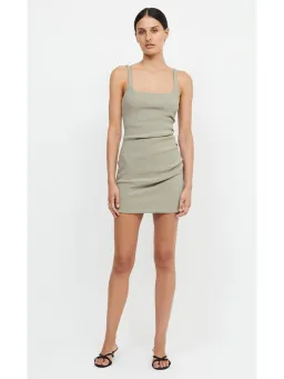 Bec & Bridge Karina Mini Dress Sage Size AU 6 for rent on The Volte - image 1