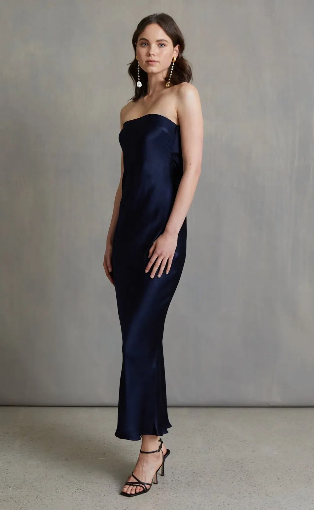 Bec & Bridge Moondance Dress Navy Size AU 6 for rent on The Volte - main image