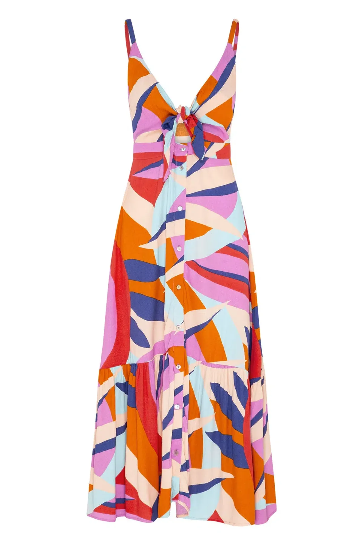 Mister Zimi Summer Hazel Dress in Symi Multi Size 8 - Image 6