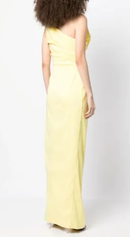 Rachel Gilbert Evana Gown Yellow Size 3/AU12 for rent on The Volte - image 3