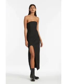 Sir The Label Marco Strapless Dress Black Size 2 / AU 10 for rent on The Volte - image 1