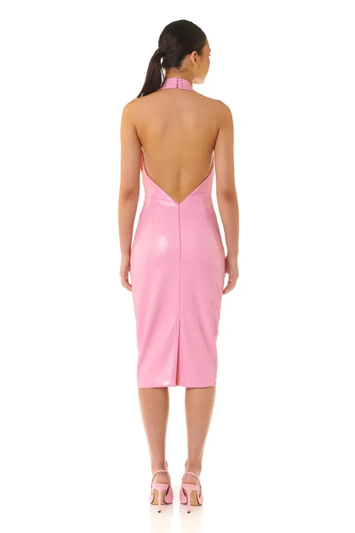 Eliya The Label The Jazlyn Dress Pink Size AU 8 - Image 3
