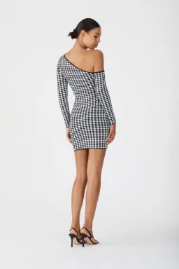 San Sloane Erika mini Dress Black Size AU 8 for rent on The Volte - image 2