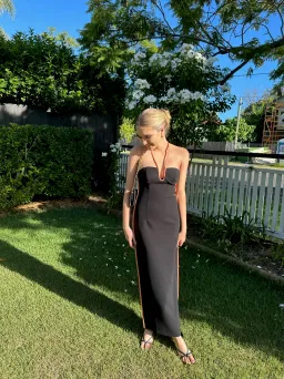 Paris Georgia Nassia Dress Black Size 6 for rent on The Volte - image 3