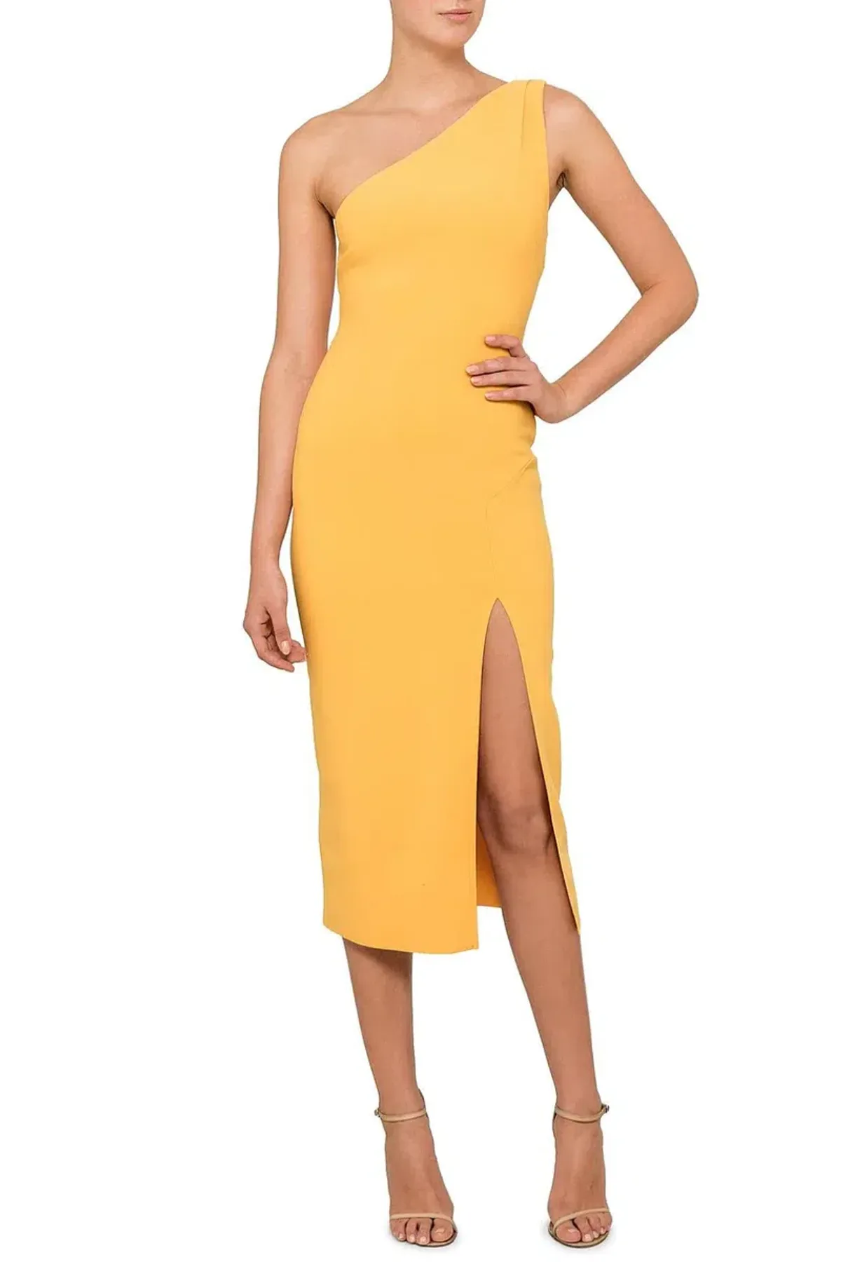 Bec & Bridge Tango Race Midi Dress Mango Size 8 - Image 1