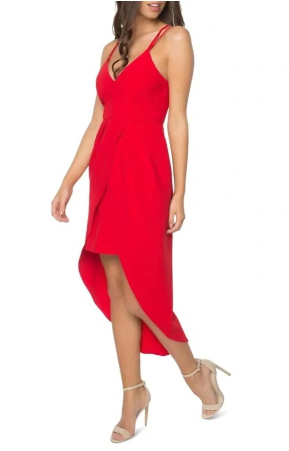 Pilgrim My Last Word Dress Red Size AU 8 - Image 2