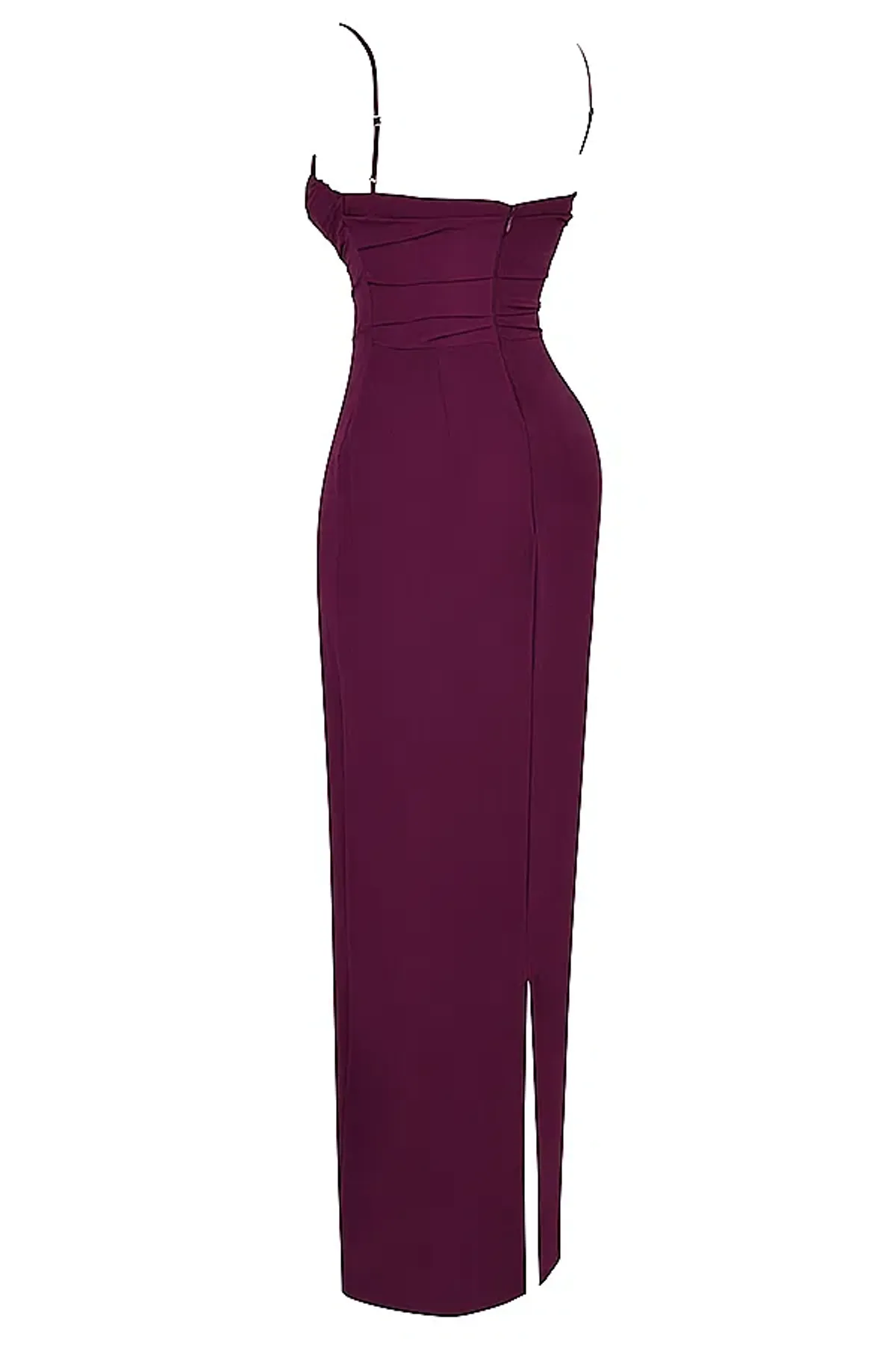 House of CB Lani Corset Maxi Dress Merlot Size S / Au 8 - Image 5