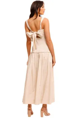 Bec & Bridge Minou Midi Dress in Pumice Size 10 for rent on The Volte - image 6