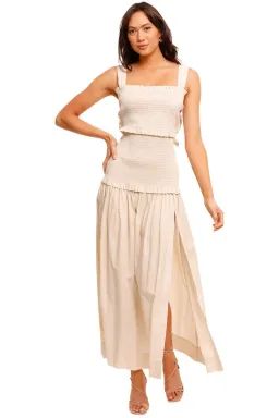 Bec & Bridge Minou Midi Dress in Pumice Size 10 for rent on The Volte - image 4