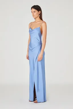 Camilla And Marc Monroe Slip Dress Blue Size AU 10 for rent on The Volte - image 2