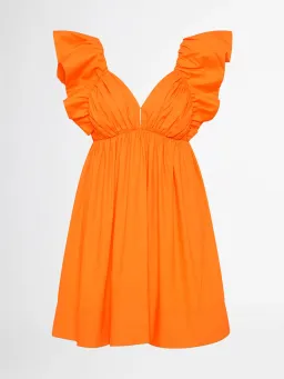 Sheike Bermuda Dress Orange Size AU 8 for rent on The Volte - image 5